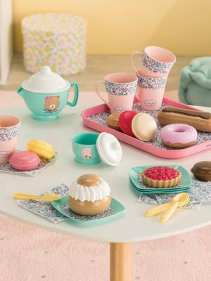 Babyaccessoires - COROLLE - My Tea and Snack Dinette - 30 accessoires - vanaf 18 maanden