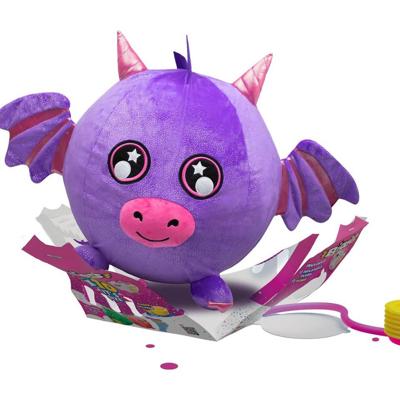 Gear2Play Biggies draak opblaasbare pluchen knuffelbal