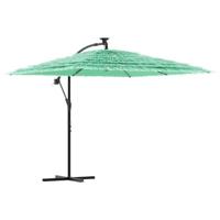 Parasol met stalen paal 246x246x230 cm groen - thumbnail