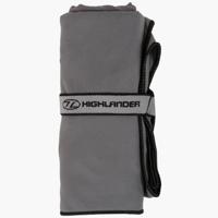 Highlander Fibresoft Handdoek - M - 60x120 cm - Charcoal - Compact & Zacht - thumbnail