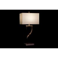 Bureaulamp DKD Home Decor 40 x 23 x 79 cm Gouden Metaal Wit Marmer 40 W 240 V - thumbnail