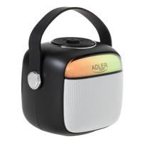 Adler AD 1199 zwarte karaokeluidspreker met microfoon - SD/USB/AUX/Bluetooth - thumbnail