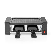 Nedis FCRA210FBK2 Gourmet Raclette Grill voor 2 Personen - thumbnail