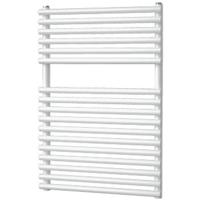 Handdoekradiator Florion Enkel 722 x 500 mm Zwart - thumbnail