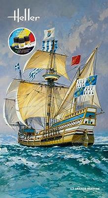 Heller 56841 STARTER KIT La Grande Hermine Bouwpakket Schaal 1:150