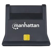Manhattan 102025 USB-Smartcard/SIM Chipkaartlezer - thumbnail