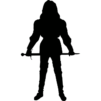 Ridder - Muursticker Ridder - Muursticker