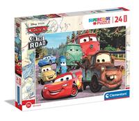 Clementoni maxi legpuzzel cars, 24st. - thumbnail