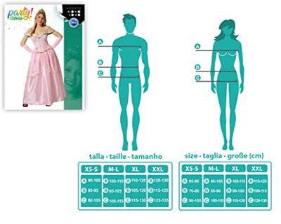 Kostuum Prinses Roze - Maat: XS/S - Maat: XS/S