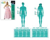 Kostuum Prinses Roze Maat XL - thumbnail