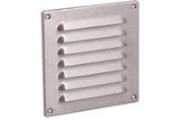 Nedco schoepenrooster rvs 160 x 160 mm - thumbnail