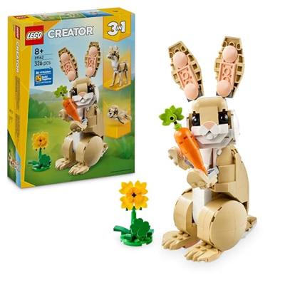 LEGO Creator 31162 3-in-1 Het schattige konijntje - Bouwset voor meisjes vanaf 8 jaar - thumbnail