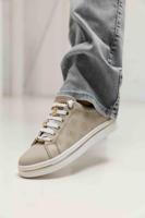 Guess Low Patroon Sneakers Dames Beige - Maat 40 - Kleur: Beige | Soccerfanshop - thumbnail