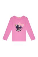 Someone Meisjes t-shirt LS - Roze - thumbnail