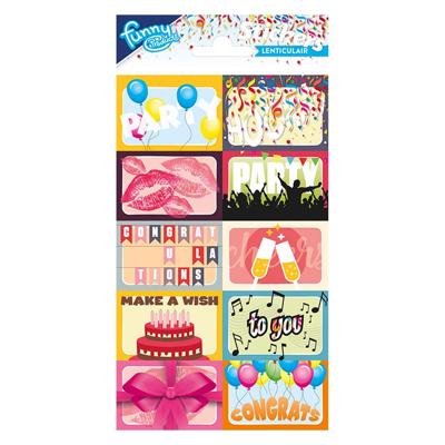 Totum Stickervel party