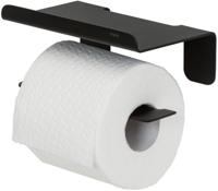 Tiger Colar toiletrolhouder met planchet zwart - thumbnail