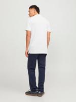 Jack & Jones Jjebasic Polo Ss Noos Poloshirts White Slim Fit - thumbnail