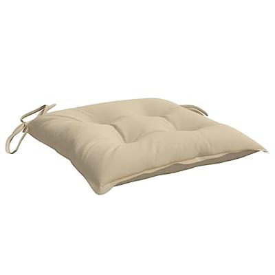VidaXL Palletkussens 4 st 50x50x7 cm oxford stof beige