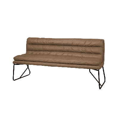 Tower Living Eetkamerbank 'Toro' 155cm, kleur Taupe Tower Living Eetkamerbank 'Toro' 155cm, kleur Taupe