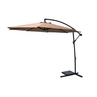Zweefparasol Menorca 300 cm taupe Zweefparasol Menorca 300 cm taupe
