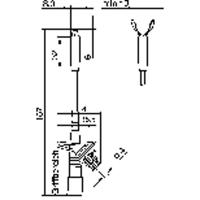 SKS Hirschmann KLEPS 2800 sw Veiligheids-krokodilklem Steekaansluiting 4 mm CAT III 1000 V Zwart - thumbnail
