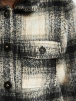 ONLY geruite shacket winter grijs - thumbnail