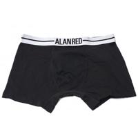 Alan Red Underwear Boxershort Lasting Black Two Pack - thumbnail