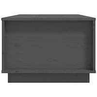 Salontafel 100x50x35 cm massief grenenhout grijs - thumbnail