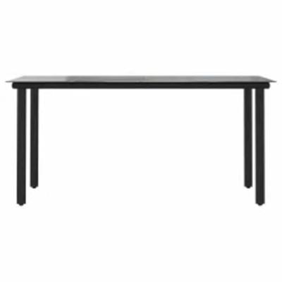 7-delige Tuinset met kussens poly rattan glas bruin