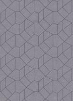 Dutch Wallcoverings Behang Carat Deluxe Dessin Zilver/Zwart 10062-37 - thumbnail