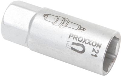 PROXXON bougie dopsleutel 1/2" end plug insert with magnets 21 mm proxxo