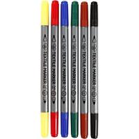 https://www.cchobby.nl/textielstiften-lijndikte-2-3-3-6-mm-standaardkleuren-6-stuk-1-doos - thumbnail