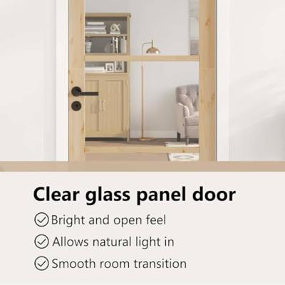 Binnendeur ORKDAL Bruin 83 x 232 cm