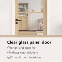 Binnendeur ORKDAL Bruin 83 x 232 cm - thumbnail