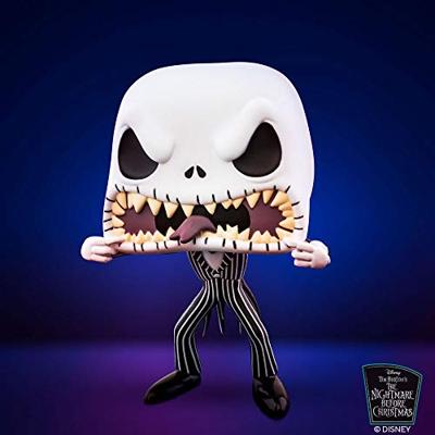 Disney the Nightmare Before Christmas Funko Pop Vinyl: Jack Skellington (Scary Face)