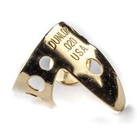 Dunlop 37R .020mm messing vingerplectrum - thumbnail