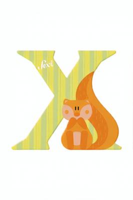 Sevi letter x xero: 10 cm (83024)