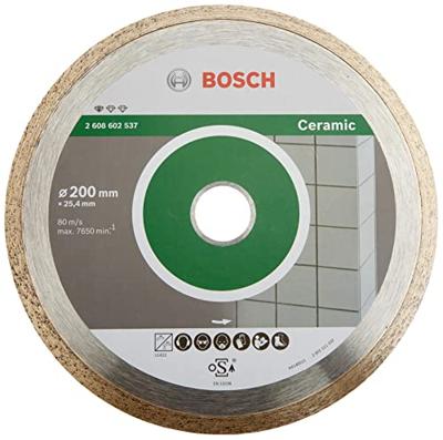 Bosch Accessoires Diamantdoorslijpschijf Standard for Ceramic 200 x 25,40 x 1,6 x 7 mm 1st - 2608602537 Bosch Accessoires Diamantdoorslijpschijf Standard for Ceramic 200 x 25,40 x 1,6 x 7 mm 1st - 2608602537