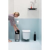 Brabantia Bo hi afvalemmer 4 liter met kunststof binnenemmer matt steel fingerprint proof - thumbnail