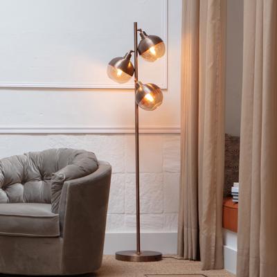 BePureHome Vloerlamp 'Split', kleur Bruin