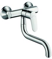 Hansgrohe Focus keukenkraan voor wandmontage chroom 31825000 - thumbnail