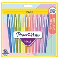 Fineliner Paper Mate Flair Pastel blister à 12 kleuren - thumbnail