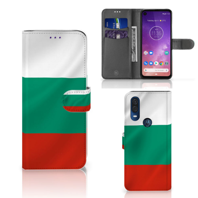 Motorola One Vision Bookstyle Case Bulgarije