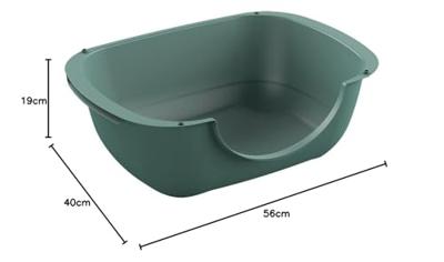 Rotho Bella Kattenbak 56x39.5x19 cm Groen