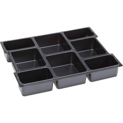 L-BOXX Verdeler voor kleine delen | B404xD312xH61 mm polystyreen | met 8 bakken | zwart | 1 stuk - 1000010125 1000010125 L-BOXX Verdeler voor kleine delen | B404xD312xH61 mm polystyreen | met 8 bakken | zwart | 1 stuk - 1000010125 1000010125
