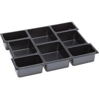 L-BOXX Verdeler voor kleine delen | B404xD312xH61 mm polystyreen | met 8 bakken | zwart | 1 stuk - 1000010125 1000010125 - thumbnail