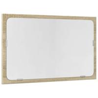 2-delige Badkamermeubelset bewerkt hout sonoma eikenkleurig - thumbnail