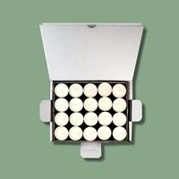 Natuurlijke theelichtjes 6 branduren 100 Stuks - thumbnail