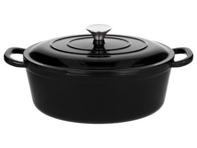 SILVERCREST Gietijzeren braadpan 29 cm 4,2 L (Zwart)