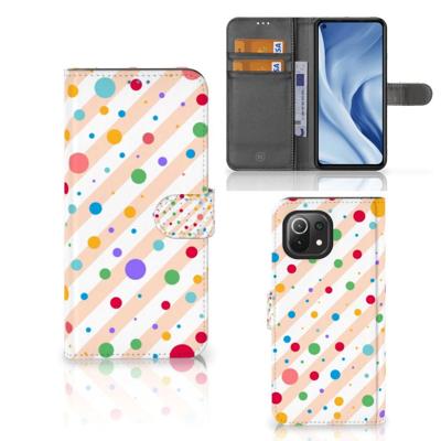 Xiaomi 11 Lite 5G NE | Mi 11 Lite | Telefoon Hoesje | Dots Xiaomi 11 Lite 5G NE | Mi 11 Lite | Telefoon Hoesje | Dots